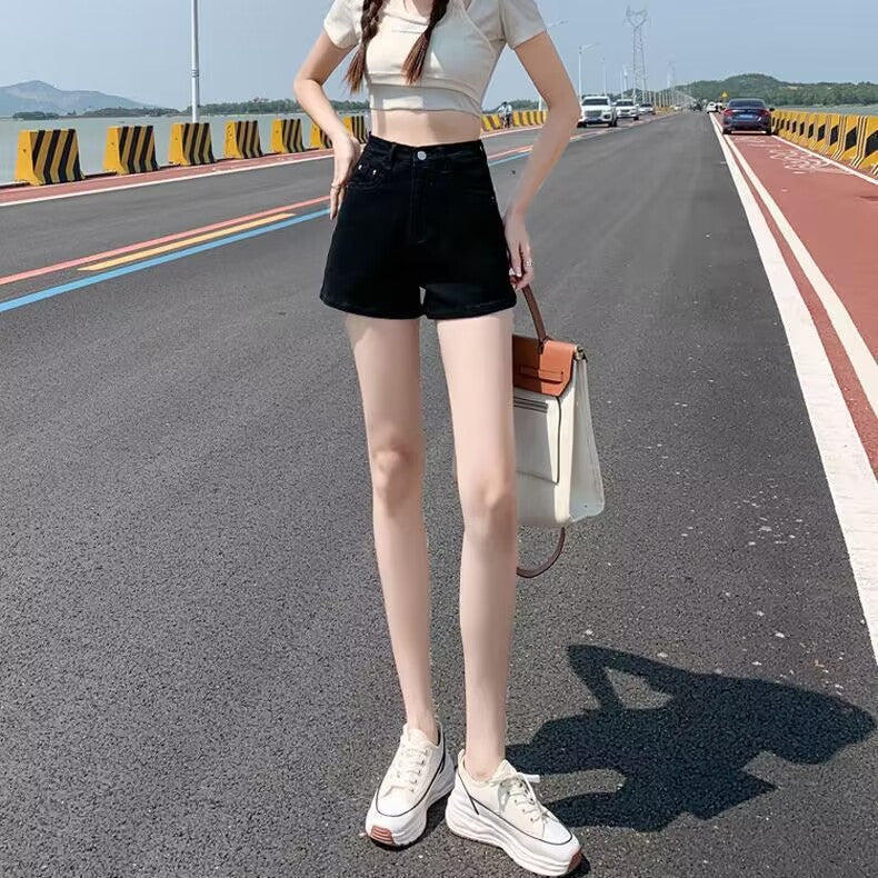 Alternate view: Women's light blue mini skirt
