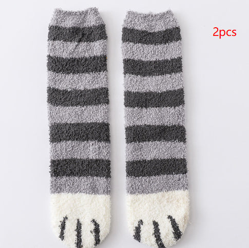 Coral Fleece House Socks - view 11