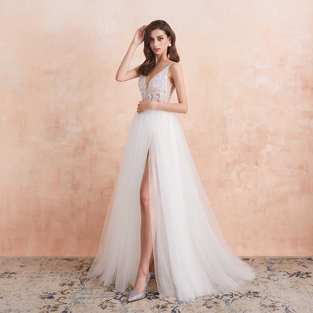 Alternate view: Women's ivory wedding dress