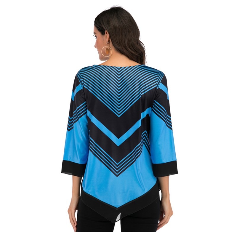 Alternate view: Women's floral print blouse
