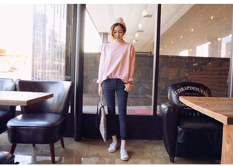 Alternate view: Women's korean candy color sweater
