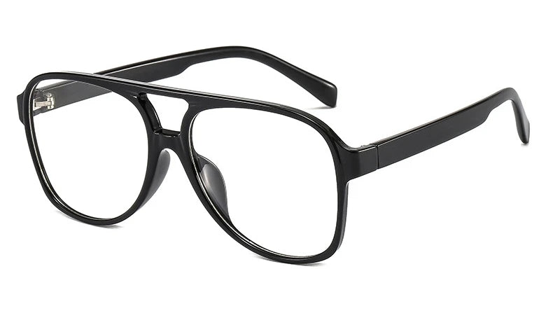 Alternate view: Unisex oversized pilot sunglasses