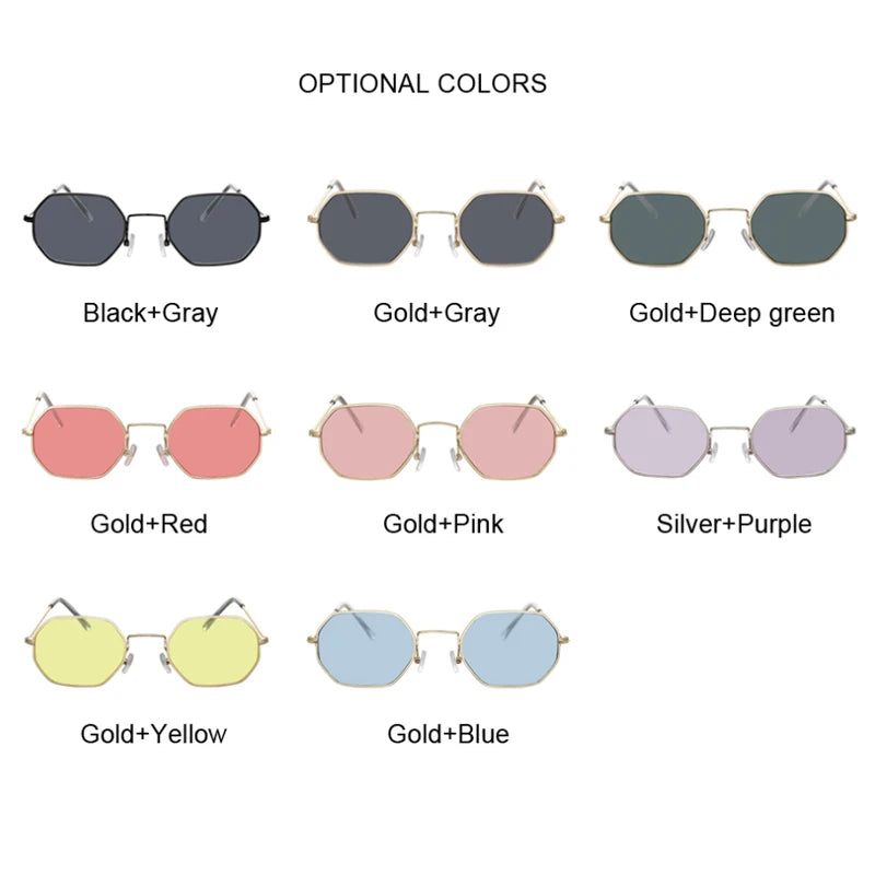 Alternate view: Unisex small square sunglasses