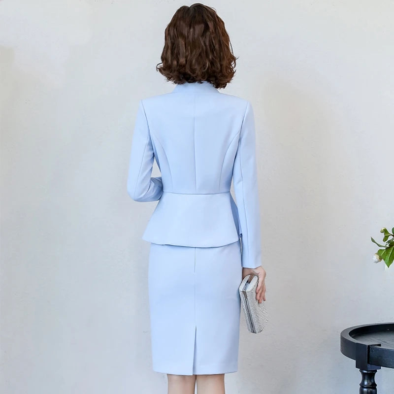 Alternate view: Women's tailored skirt suit
