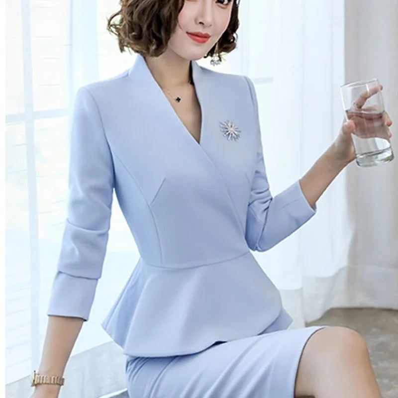 Alternate view: Women's tailored skirt suit