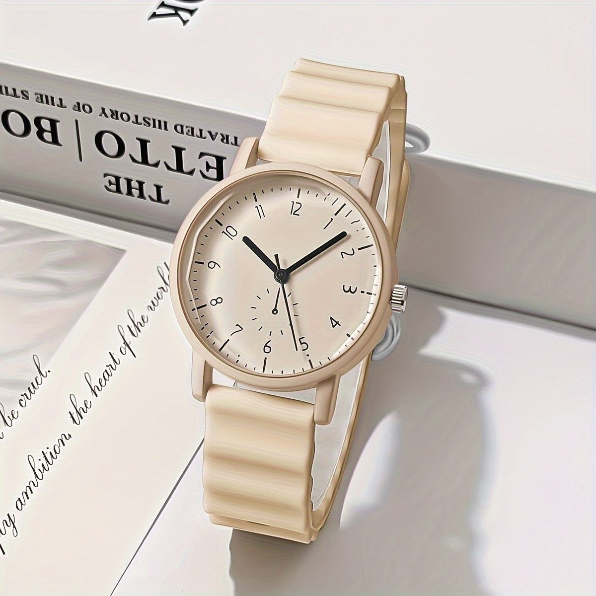 Women's khaki jelly watch