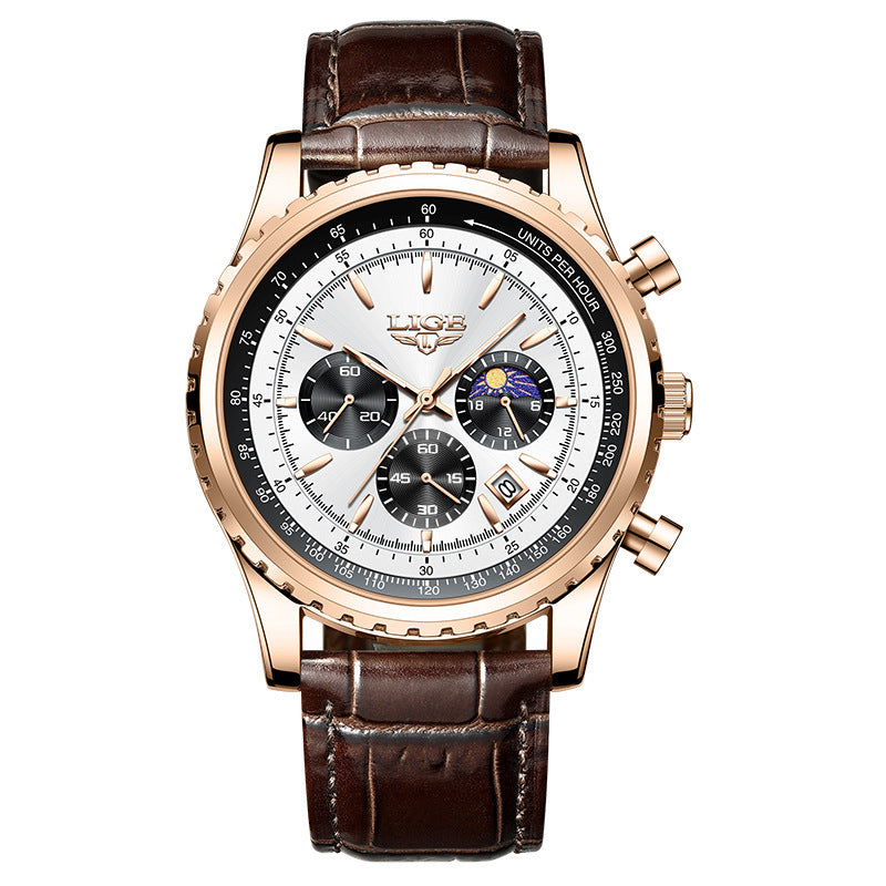 Men's waterproof watch