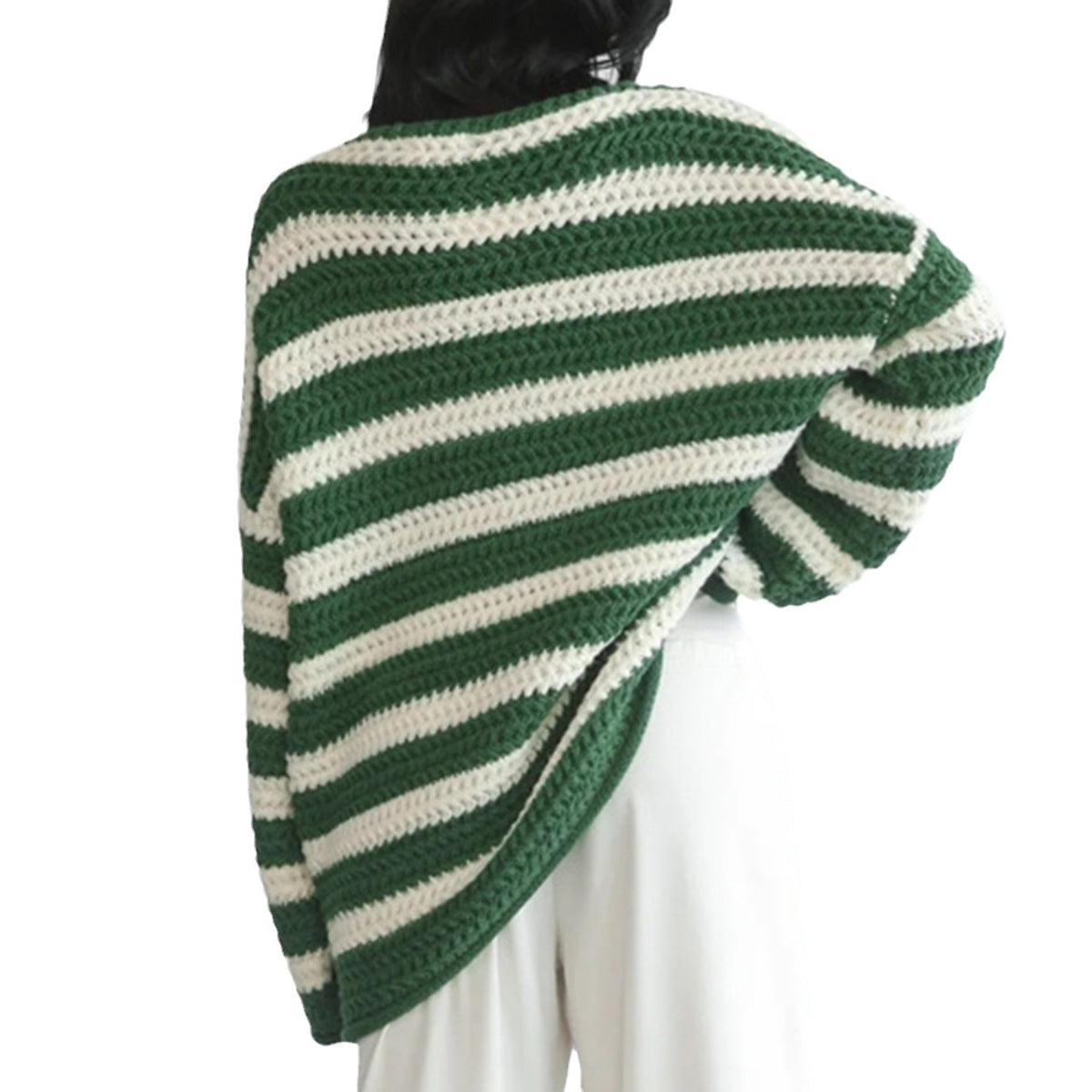 Women's off sweater