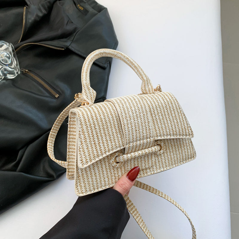 Women's khaki french style bag