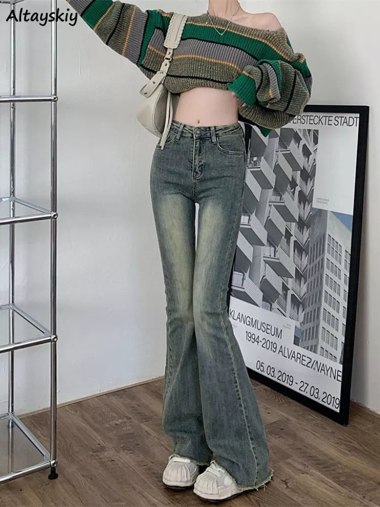 Women's yk flare jeans