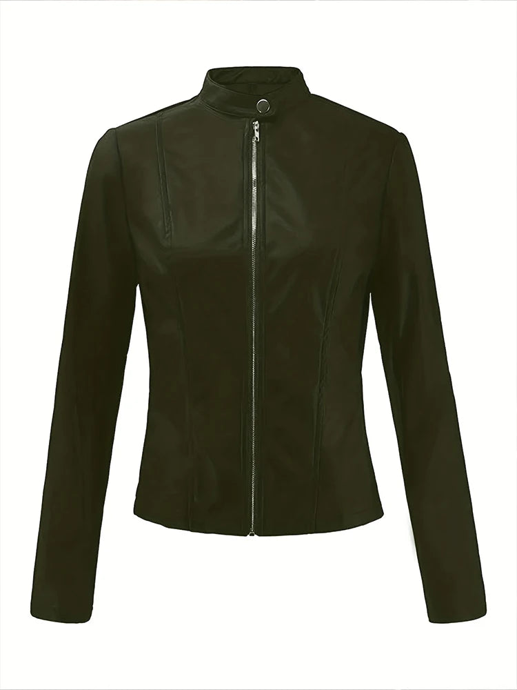 Women's green winter jackets