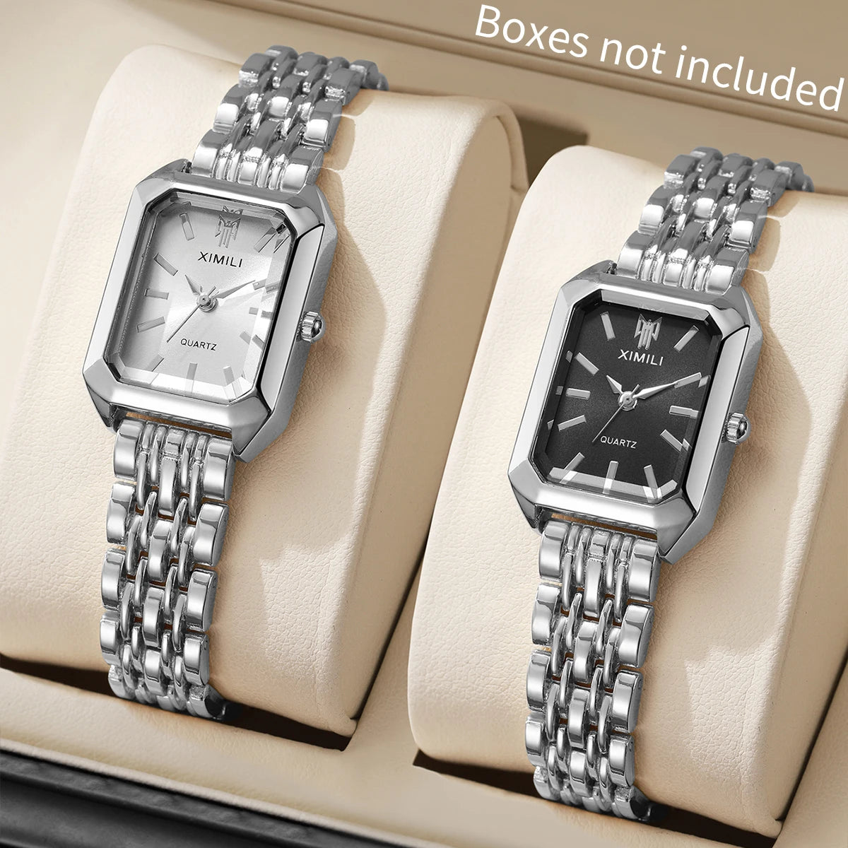Women's rectangle bracelet watch - view 8