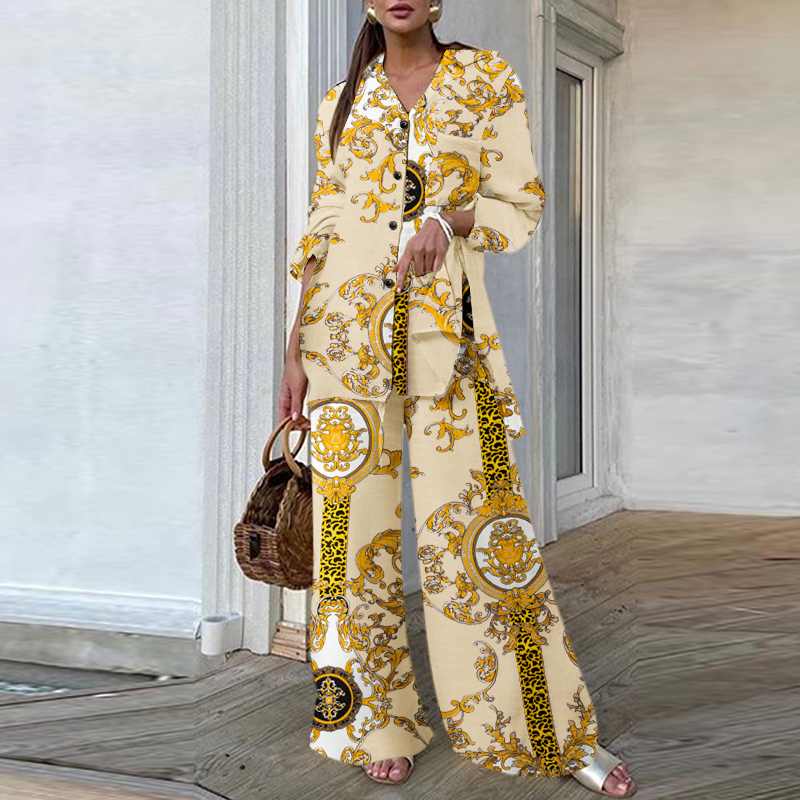Women's loose two-piece outfit