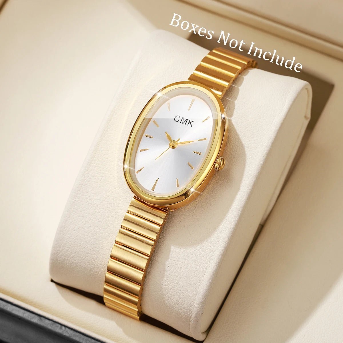 Oval dial bracelet watch for women - view 2