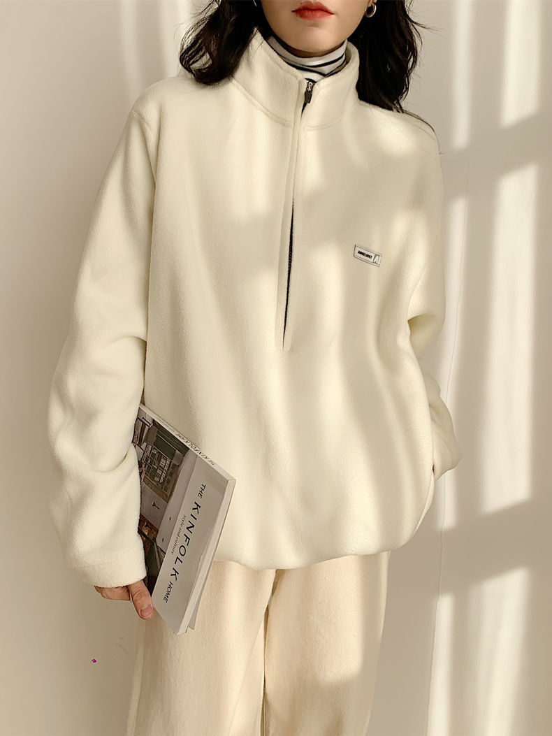 Alternate view: Women's korean fleece sweatshirt