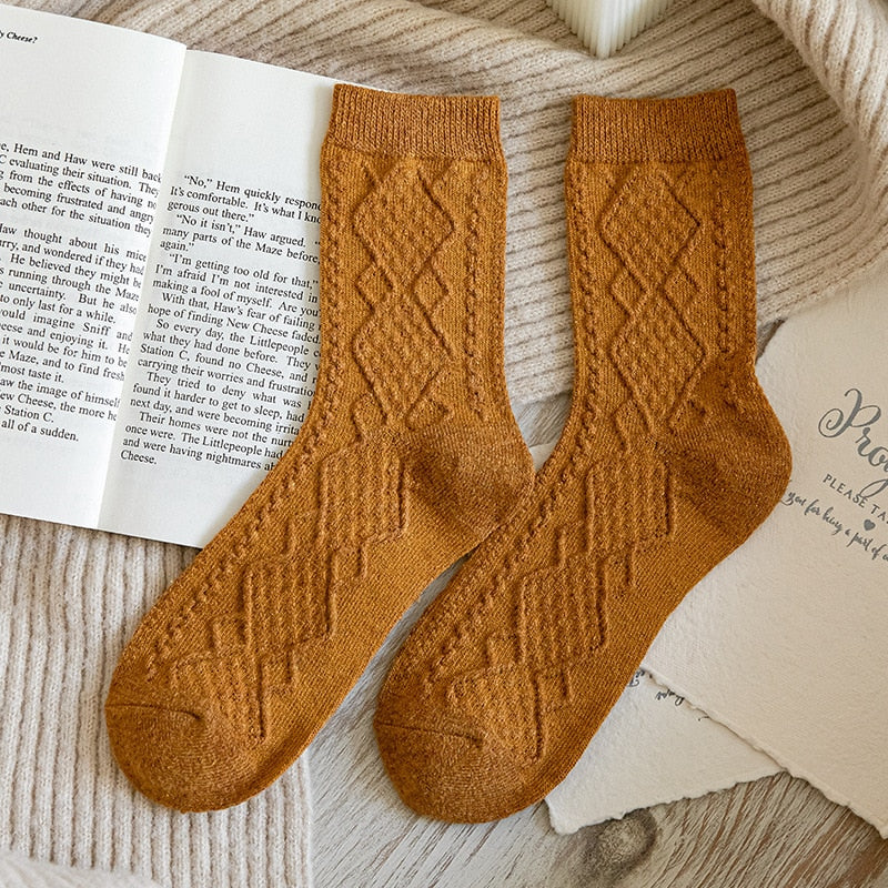 Unisex yellow socks