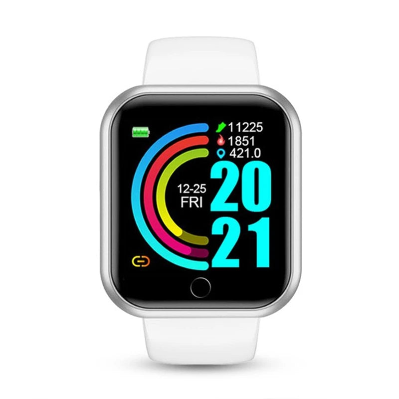 Square fitness tracker smart watch - view 10