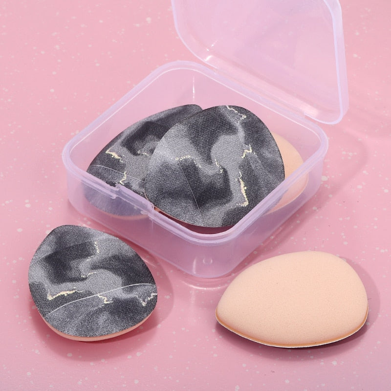Mini finger puff sponges