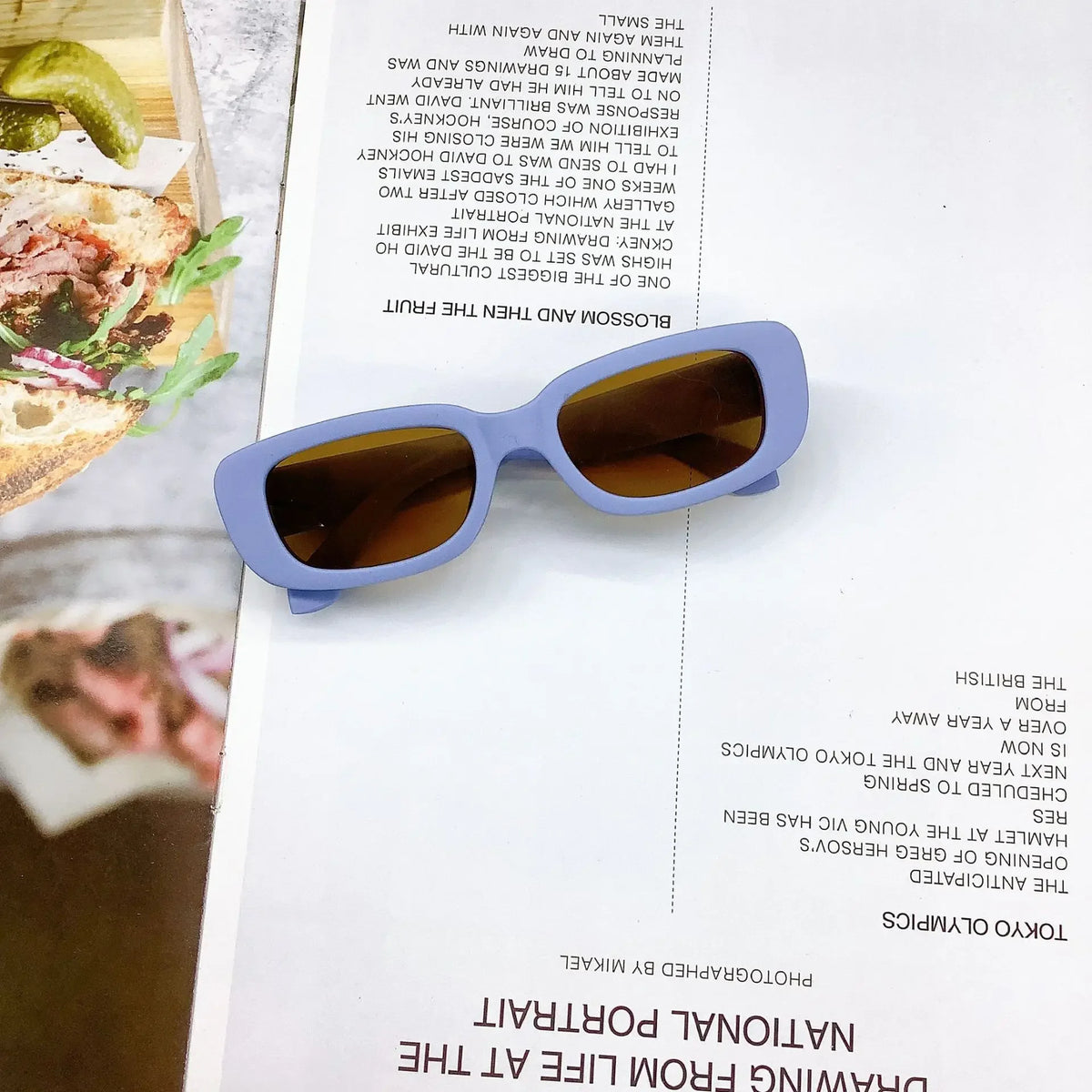 Girls frosted sunglasses
