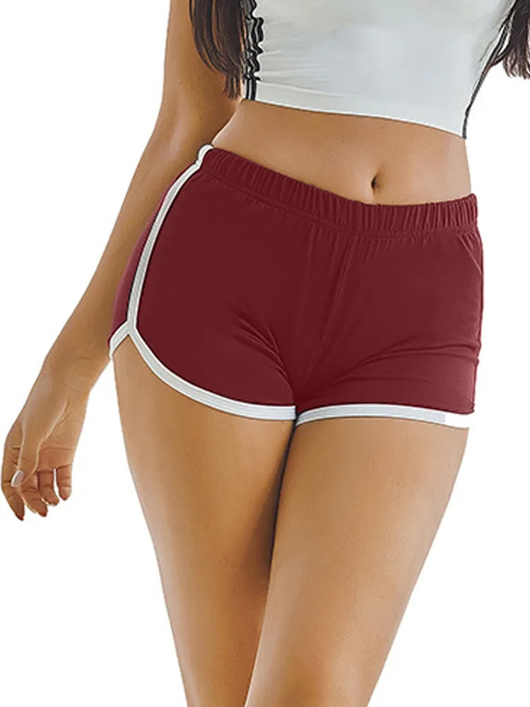 Alternate view: Women's mid waist shorts