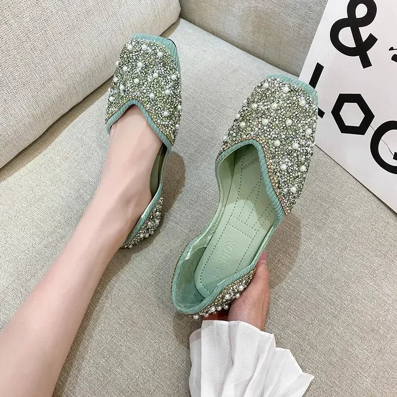 Alternate view: Women's pointed toe flat loafers