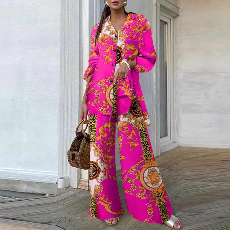 Women's loose two-piece outfit