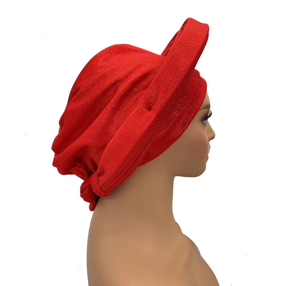 Women's made turban, colors