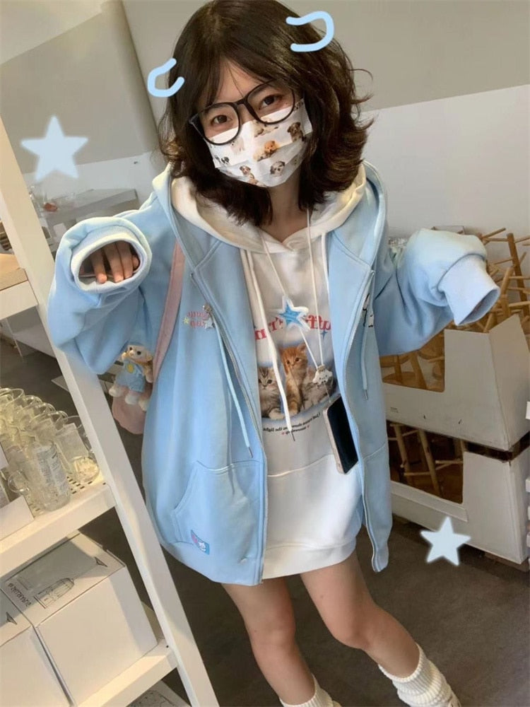 Alternate view: Women's cartoon sweatshirt