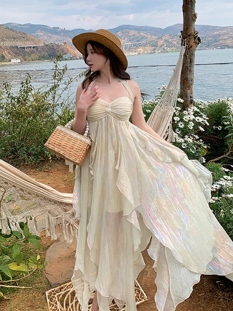 Alternate view: Women's chiffon beach dress