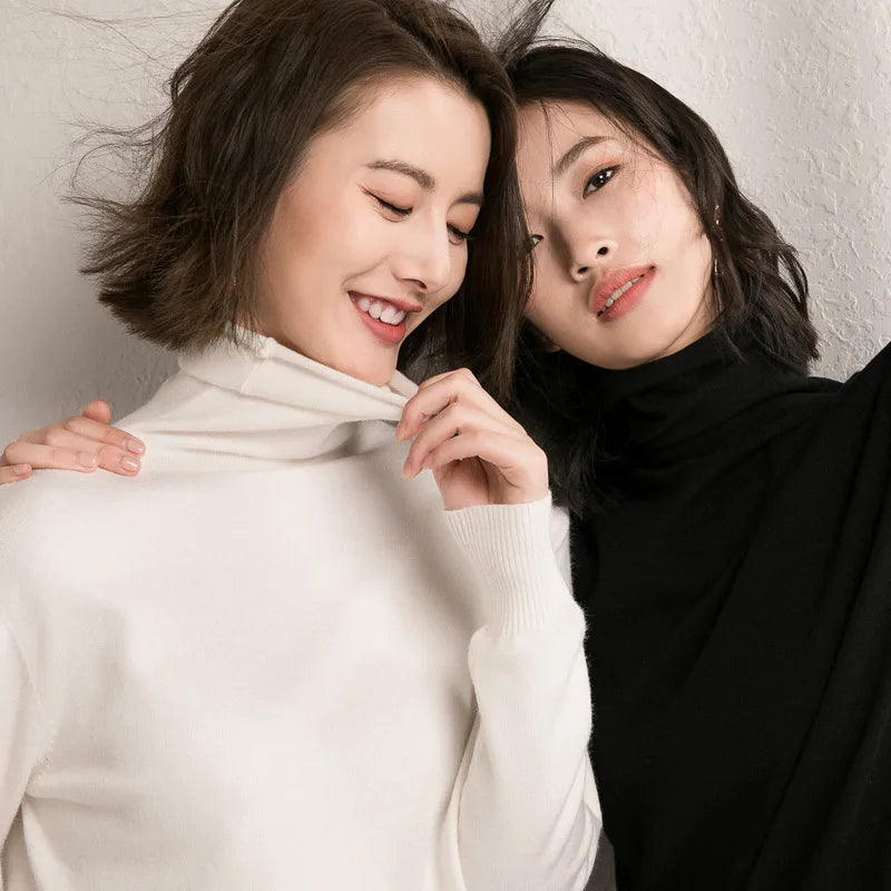 Alternate view: Women's turtleneck sweater