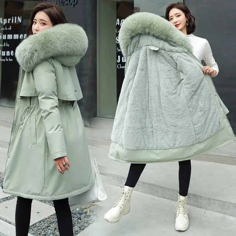 Women's thick winter coat