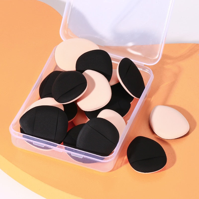 Mini finger puff sponges