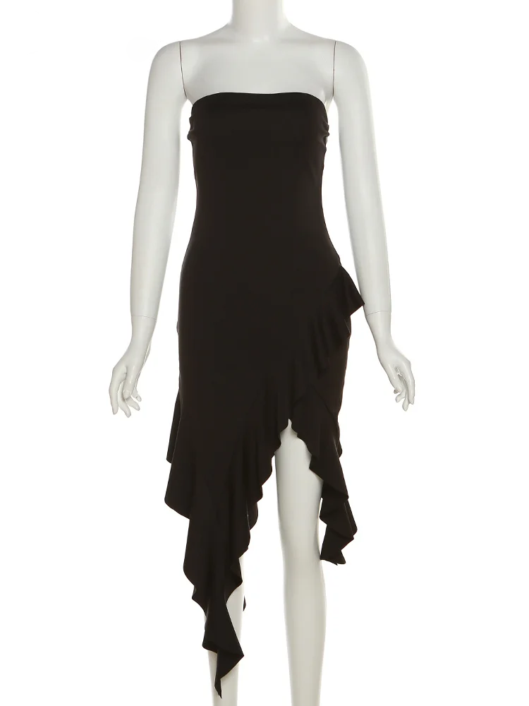 Alternate view: Women's simple black dress