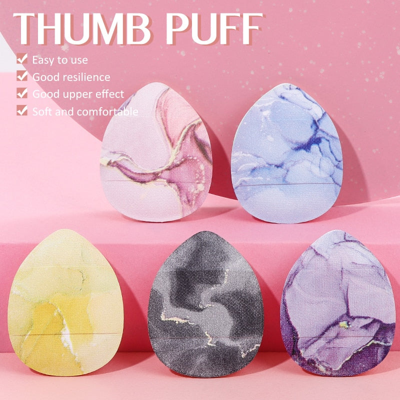 Alternate view: Mini finger puff sponges