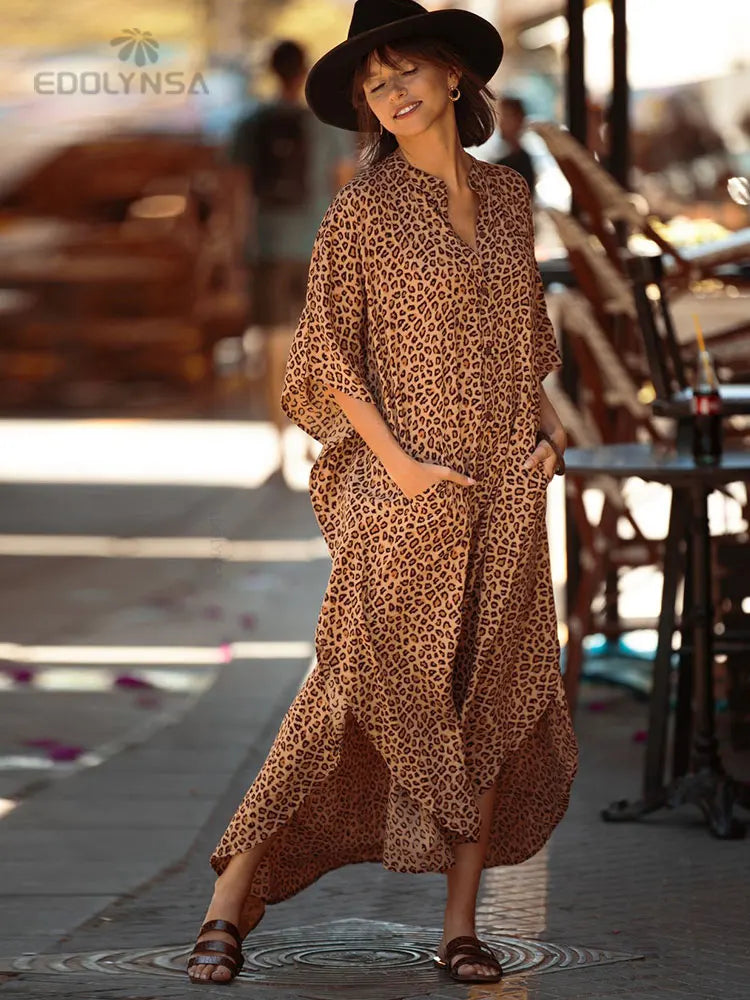 Women's golden cover up