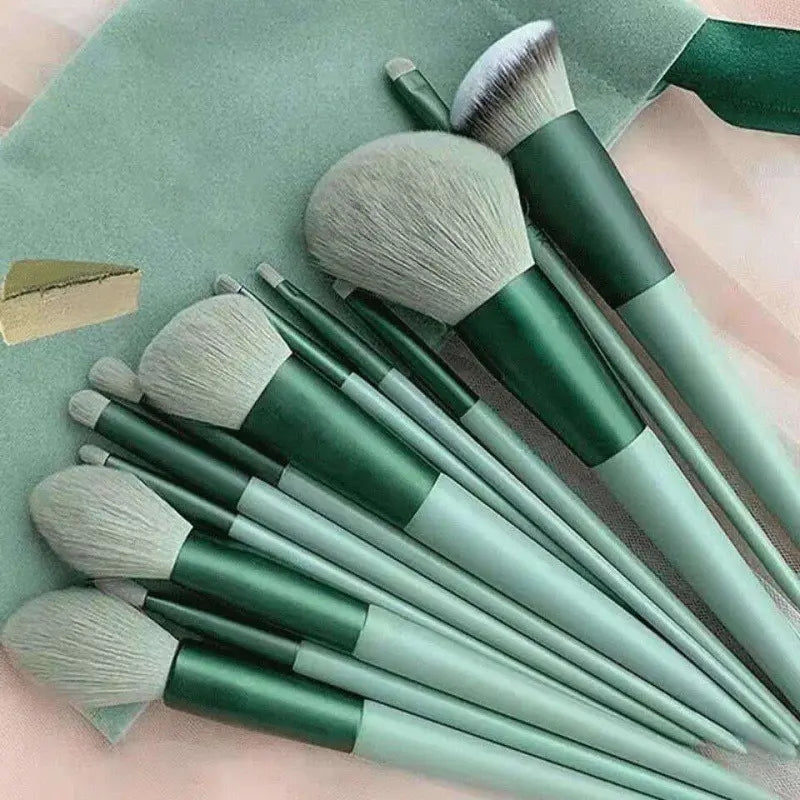 Unisex 13-Piece makeup brush set