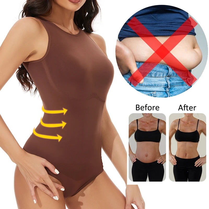 Alternate view: Women's shapewear bodysuit tank