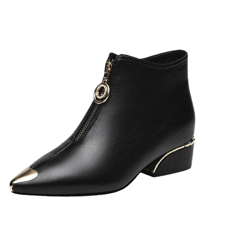 Alternate view: Women's pointed ankle boots