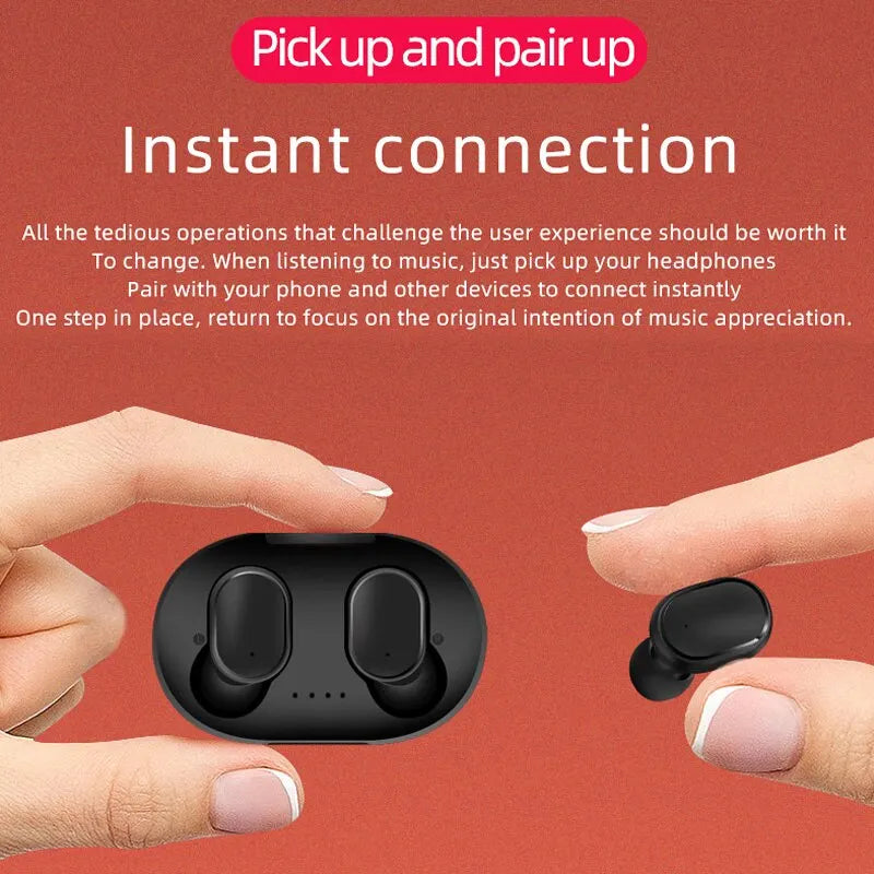 Unisex A6S bluetooth headphones: sporty sound, seamless connection