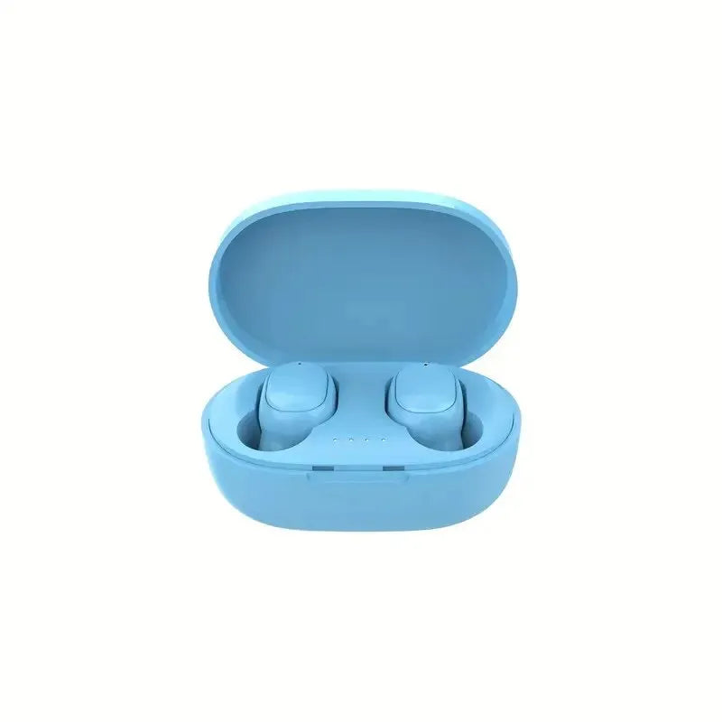 Unisex blue A6S bluetooth headphones: sporty sound, seamless connection