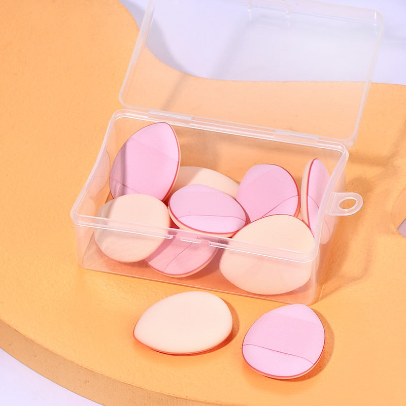 Mini finger puff sponges