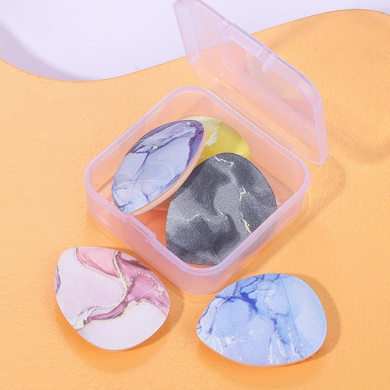 Mini finger puff sponges