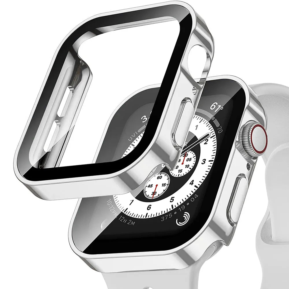 Unisex silver watch case