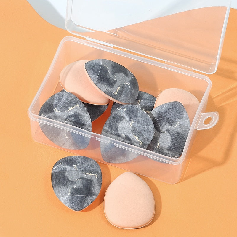 Mini finger puff sponges