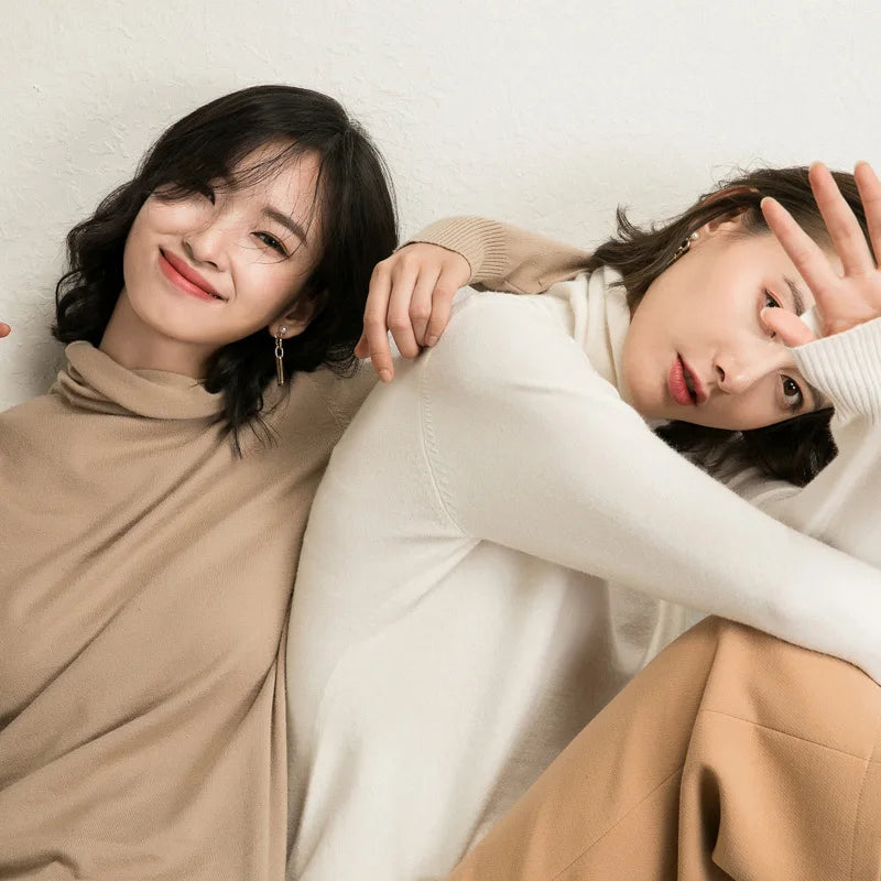 Alternate view: Women's turtleneck sweater