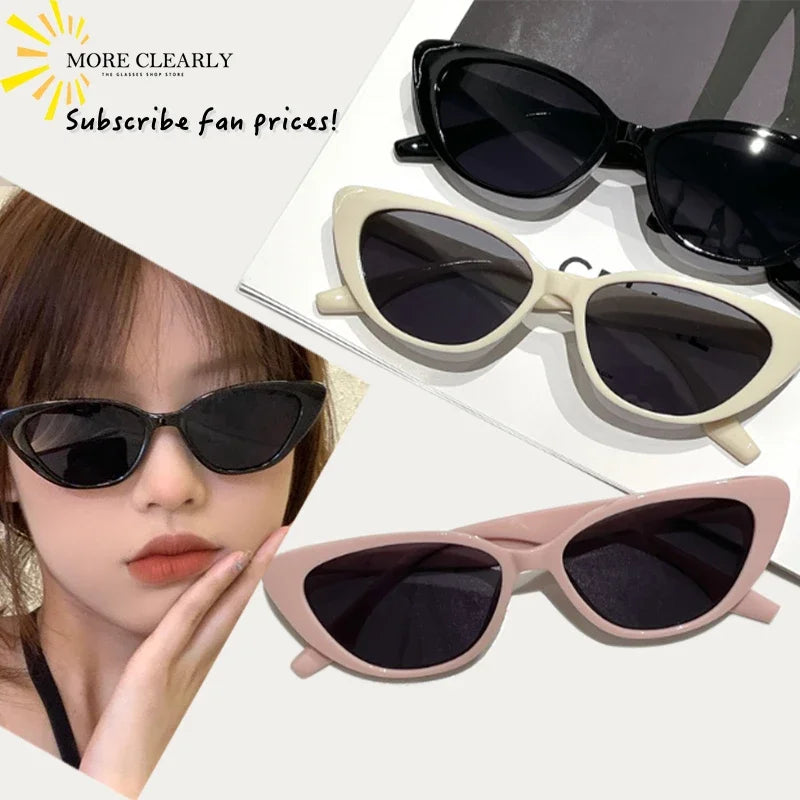 Women's vintage cat sunglasses