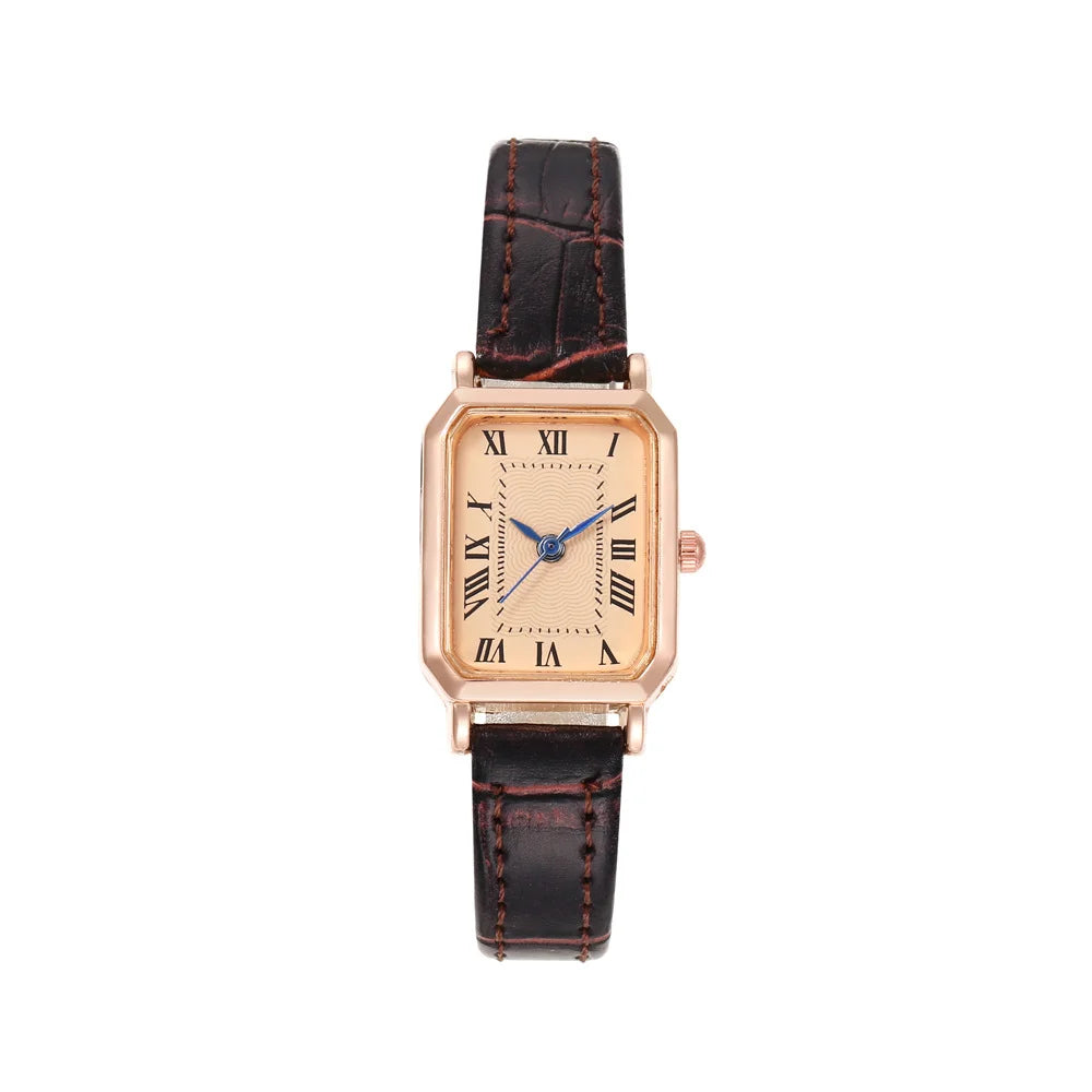 Vintage square Roman numeral watch - view 2