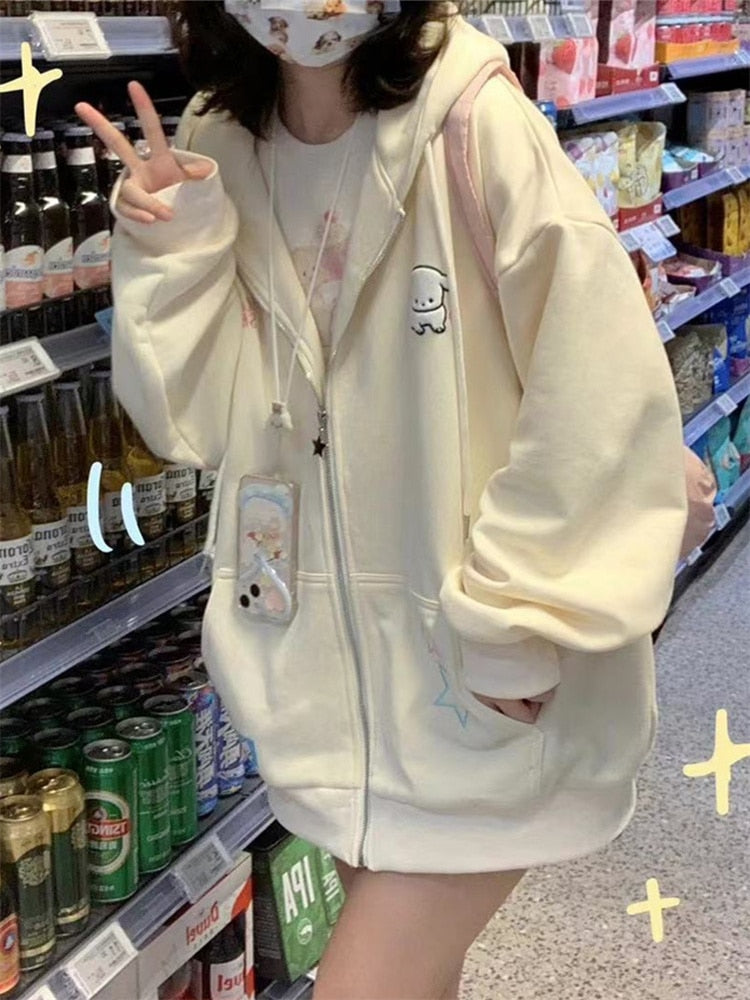 Alternate view: Women's cartoon sweatshirt
