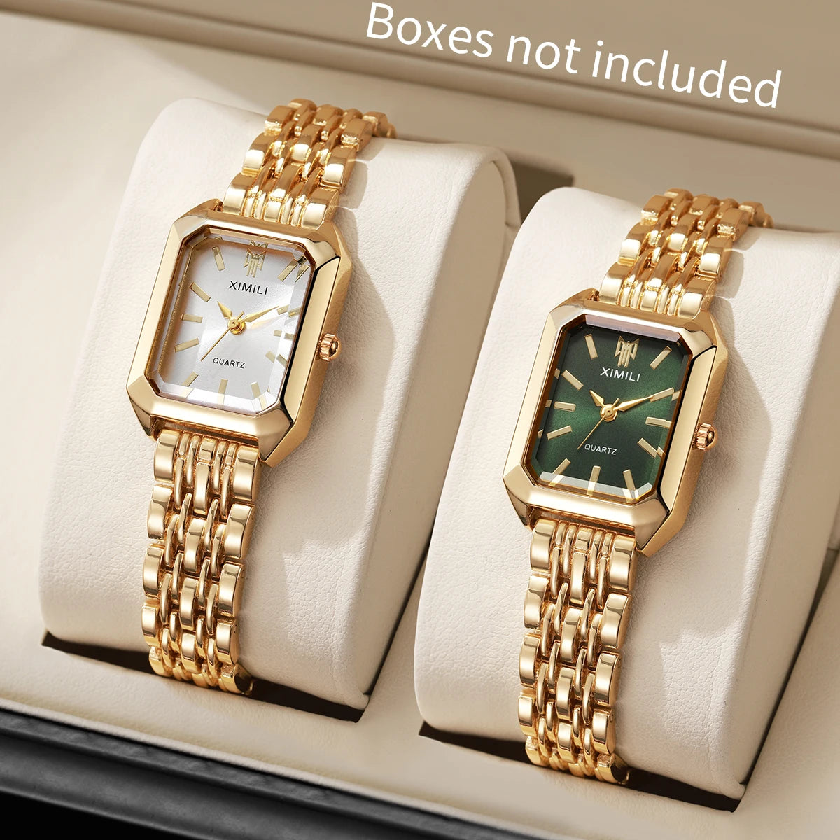 Women's rectangle bracelet watch - view 16