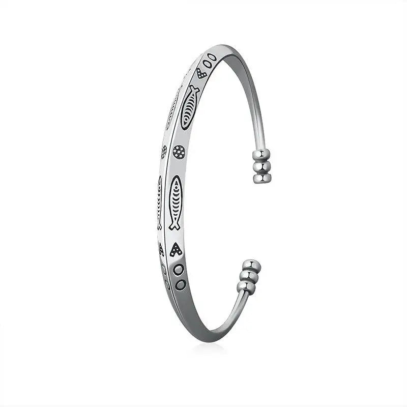 Alternate view: Women's zircon bangle bracelet